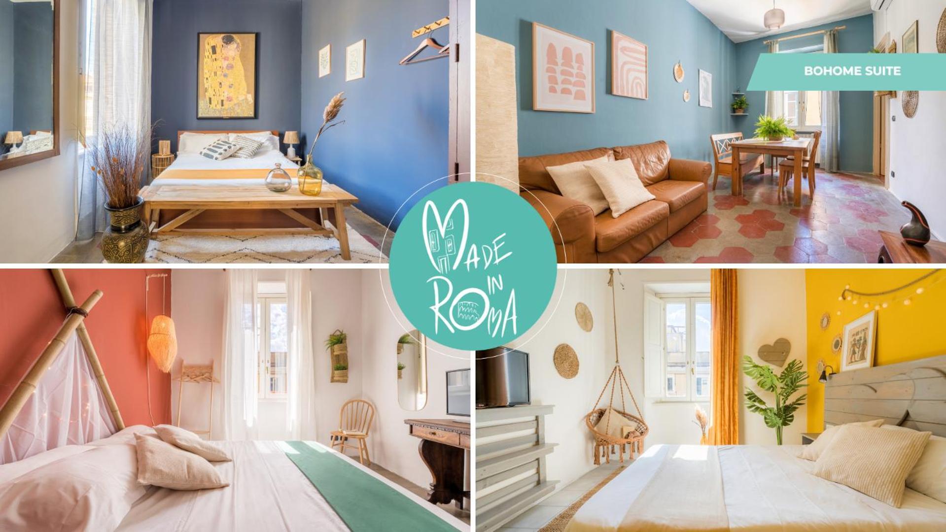Bohome Suite - Ethnic Apt In The Center Of Рим Экстерьер фото